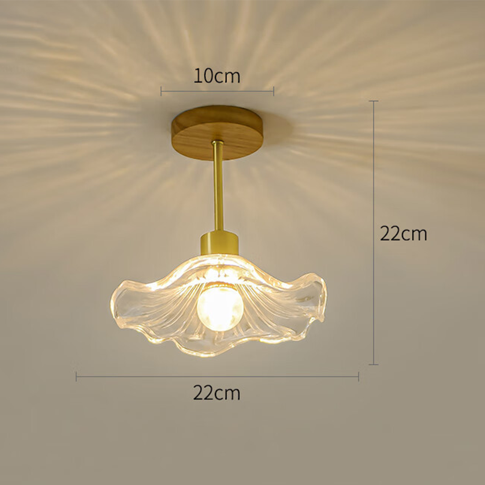 Mavero - Flower Glass Ceiling Lamp