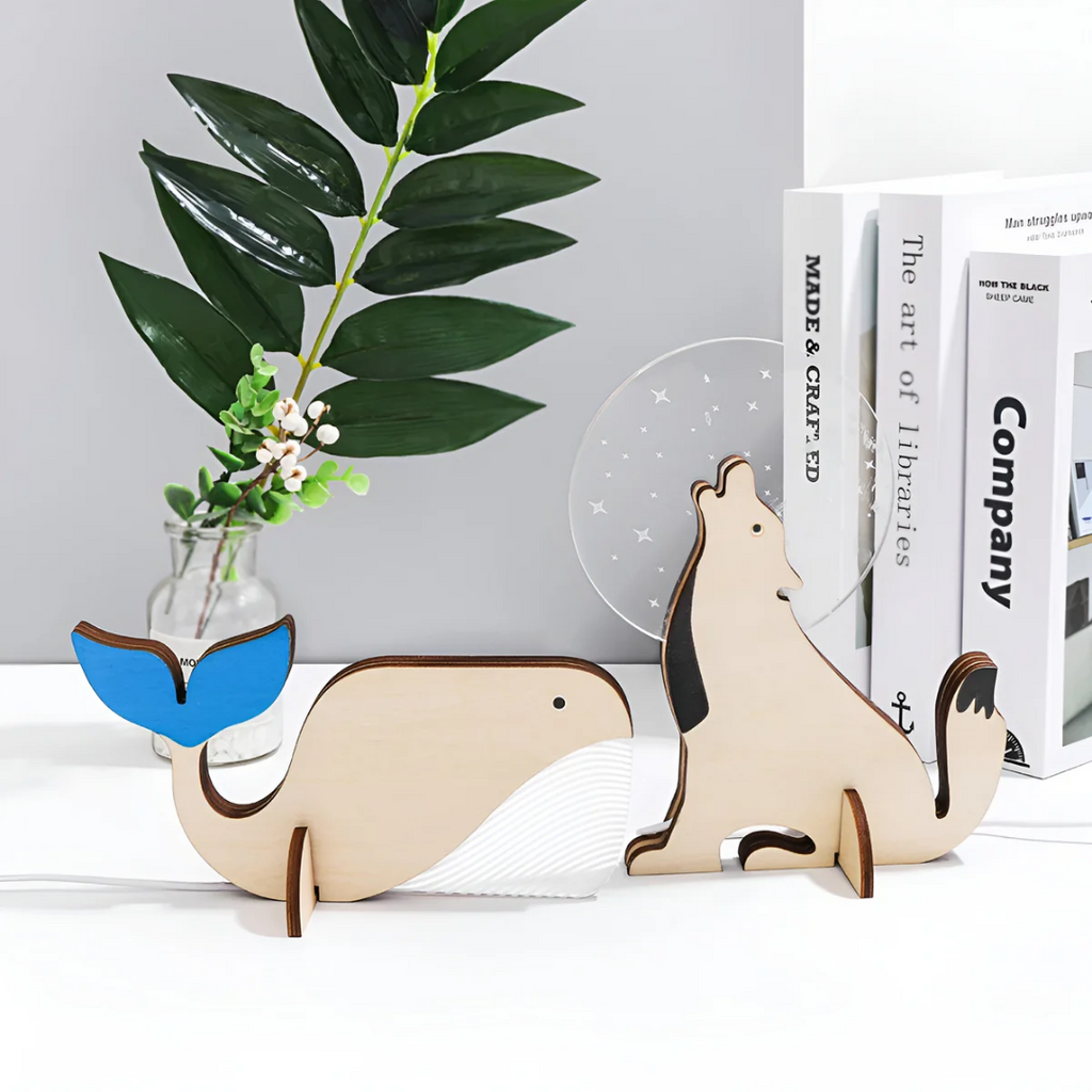 Telyx - Wooden LED Table Lamp