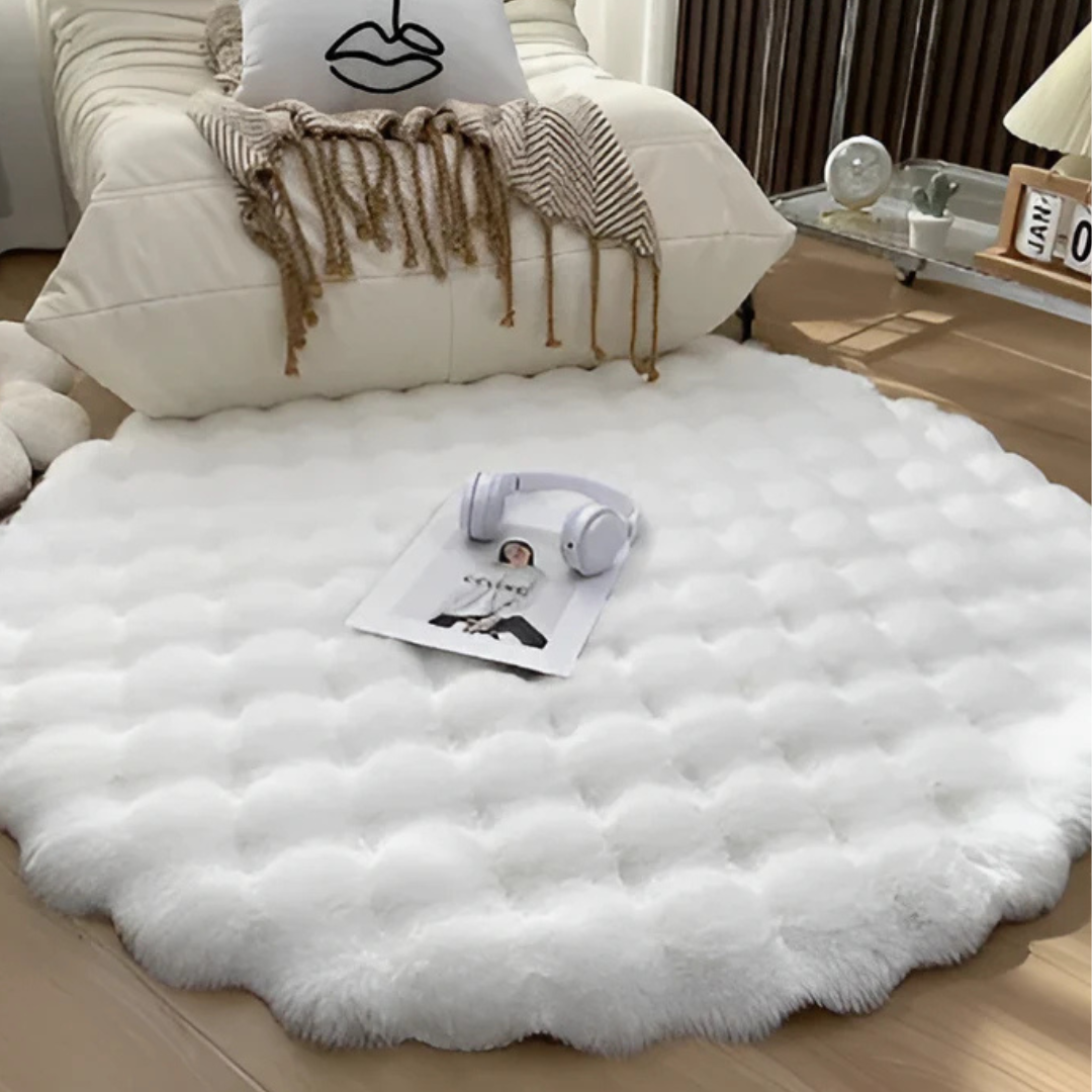 Cush - Round Floor Rug 90x90 Fleece
