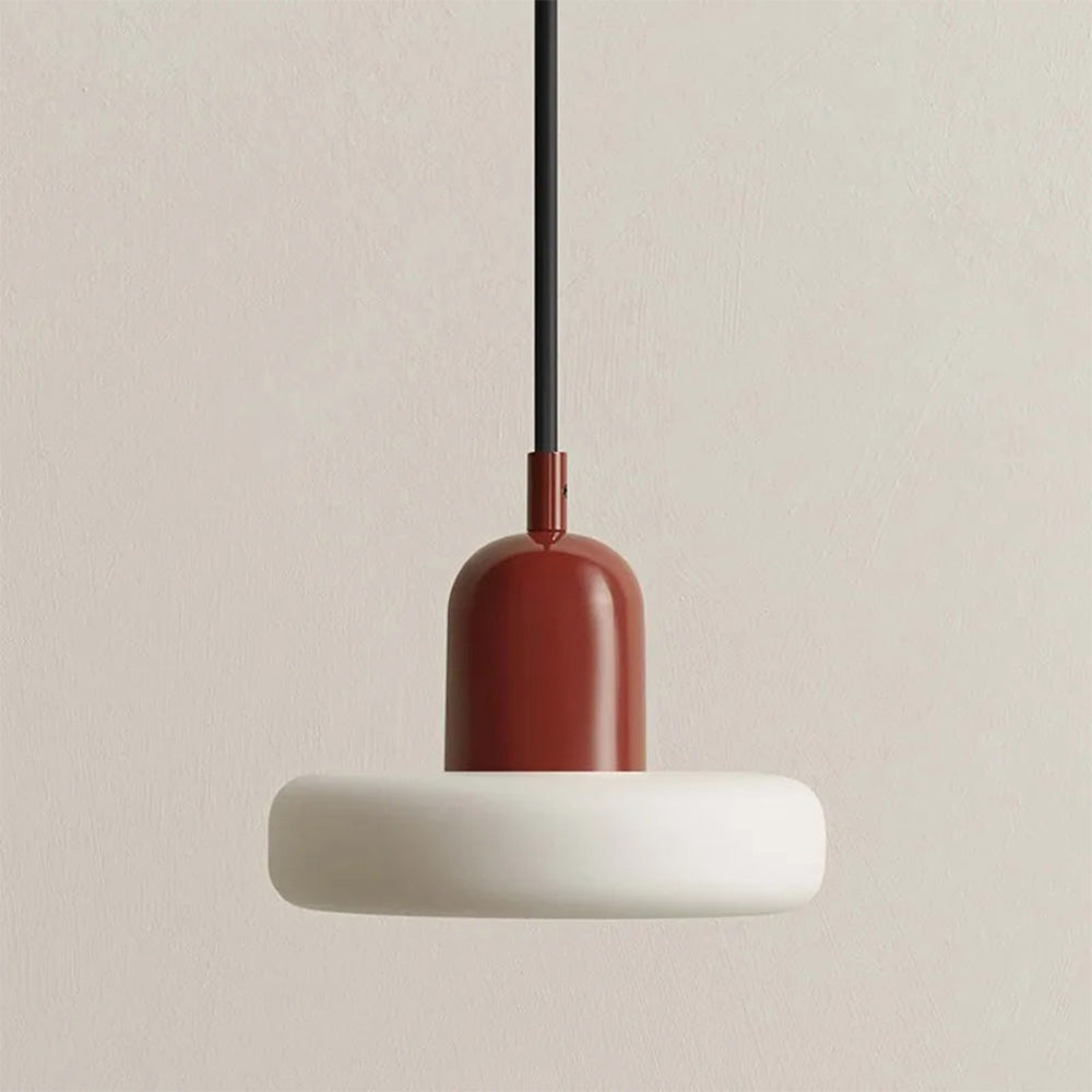 MorandiGlow: Minimalistic Pendant Light Made of Glass & Metal in Scandinavian Style – for Dining Rooms & Living Rooms