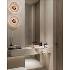 Elysium LED Wandlamp | Indirecte Verlichting, Goud/Amberglass