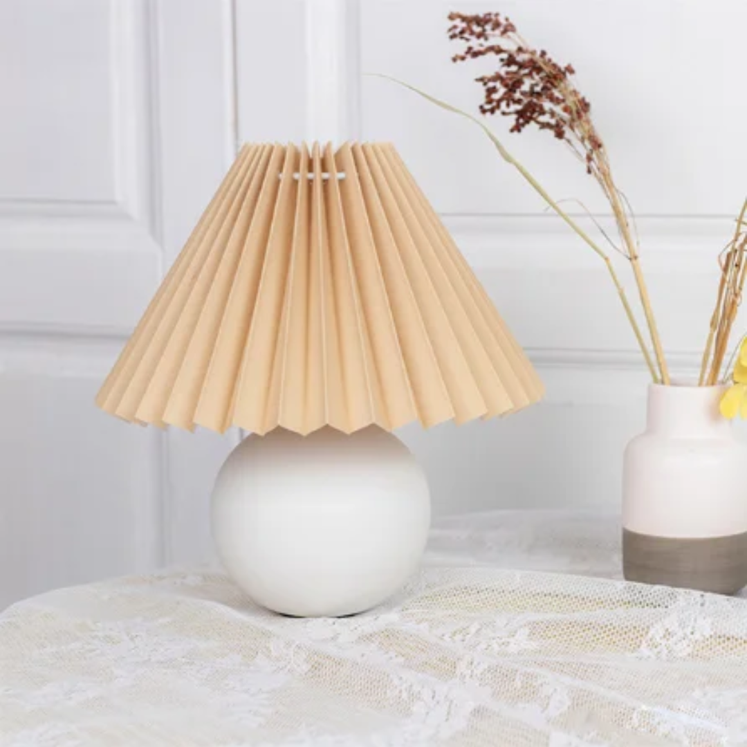 Jivro – Antique Ceramic Table Lamp for Warm Atmosphere Lighting