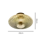 Nyxia Glass Wall Lamp - Indoor Wall Lighting
