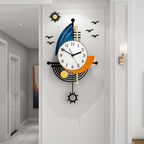 Clova - Large Sailing Boat Wall Clock