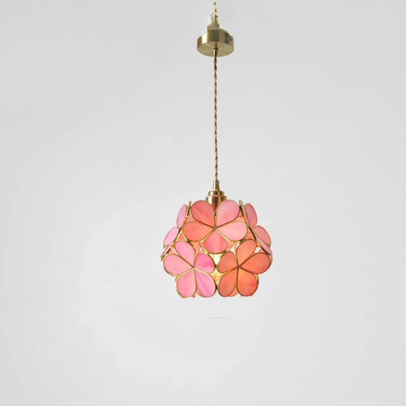 Virelian - Nordic Glass Pendant Lamp with Copper
