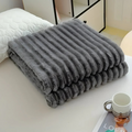 Luxe Fleece Plaid | 3D-Textuur, Superzacht Pluche