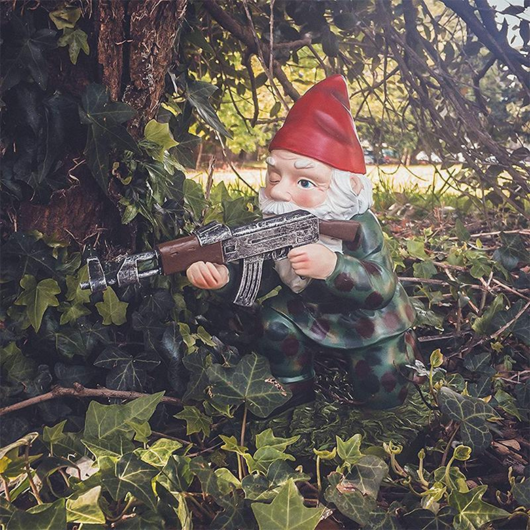 Drelix - Military Garden Gnome