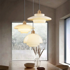 Bello Hanging Lamp | Organic Design, Diffuse Glass Lighting