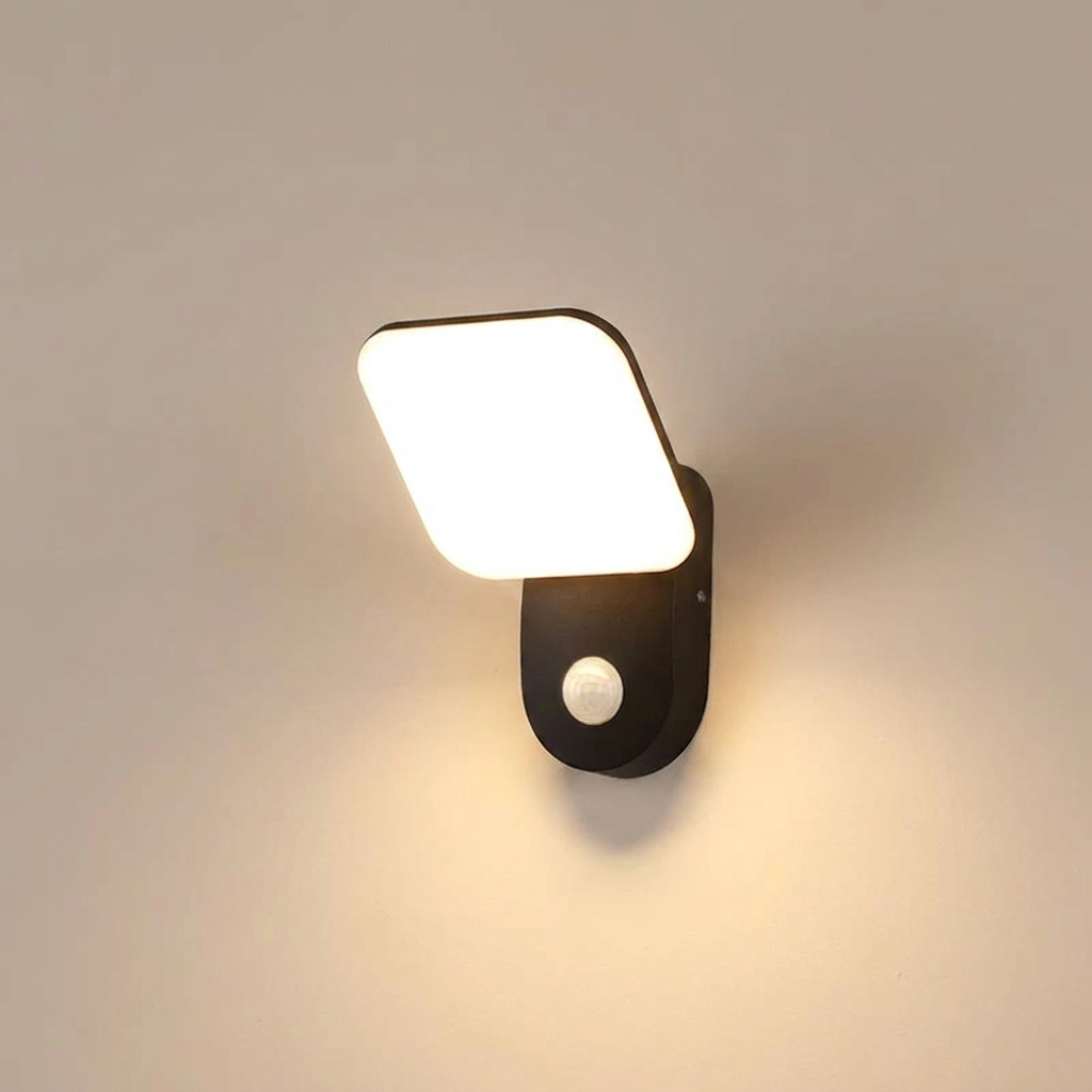 LED Outdoor Wall Lamp Motion Sensor IP65 Waterproof
