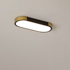 Contemporary Rectangular LED Flush Mount Ceiling Light with Minimalist Design