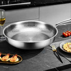 Brio Koekenpan | RVS met Titanium Coating, Inductiegeschikt