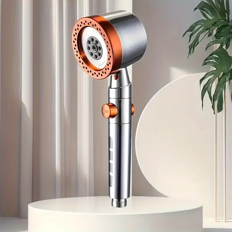 Handheld Shower Head 6 Spray Modes ABS Stainless Steel Filter