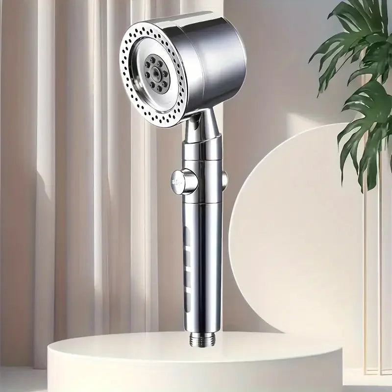 Handheld Shower Head 6 Spray Modes ABS Stainless Steel Filter