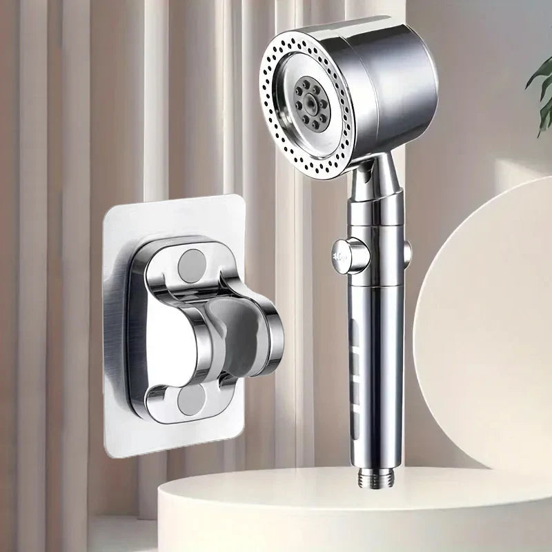 Handheld Shower Head 6 Spray Modes ABS Stainless Steel Filter