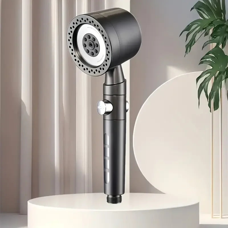 Handheld Shower Head 6 Spray Modes ABS Stainless Steel Filter