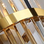 Bela Crystal Wall Light | Modern Stainless Steel Sconce