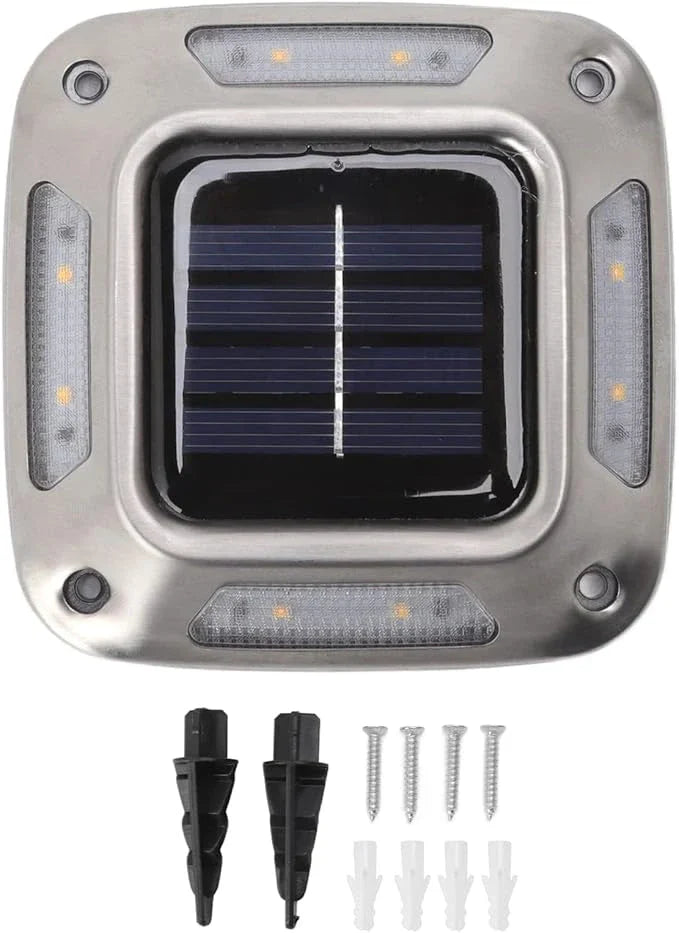 Cygnora – Solar LED Ground Spotlights Set of 4