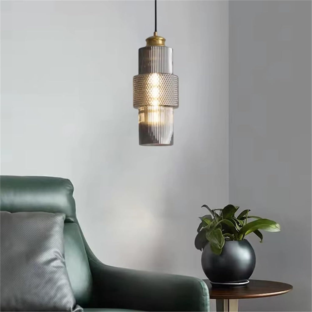 Cavèra - Modern Copper Glass Pendant Lamp
