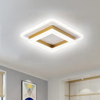 Bela Square LED Ceiling Light | Modern Flush Mount, 24W Energy Efficient