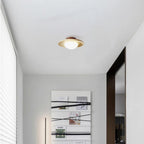 Lyonea - Simple Travertine LED Ceiling Lamp