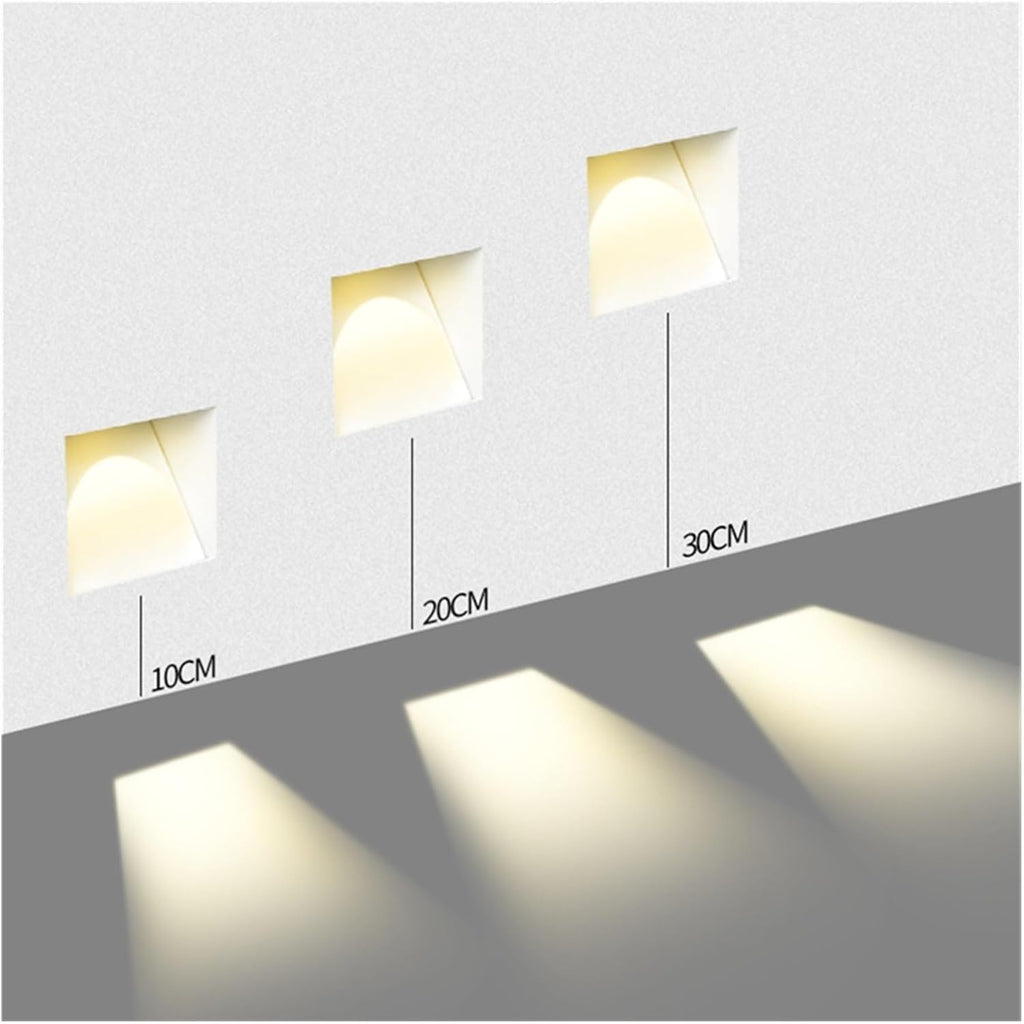 Nordic Frameless Stainless-Steel Stair LED Wall 1-Light