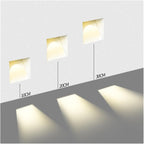 Nordic Frameless Stainless-Steel Stair LED Wall 1-Light