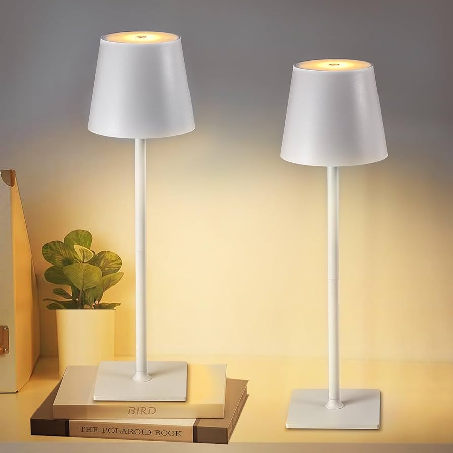NordAura: Wireless LED Table Lamp – Rechargeable, Dimmable & Modern in Scandinavian Style