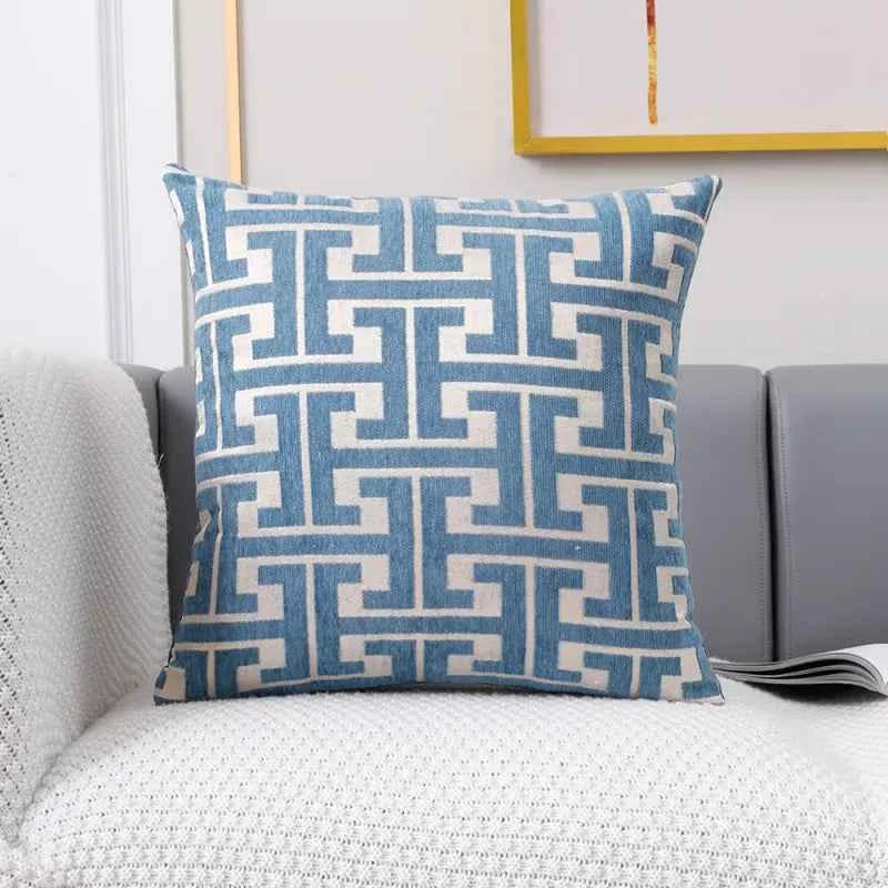 Luxe Jacquard Kussenhoes | Polyester/Katoenmix, 45x45cm
