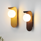 Icar LED Wall Lamp | Minimalist Wooden Design, Soft Ambient Glow