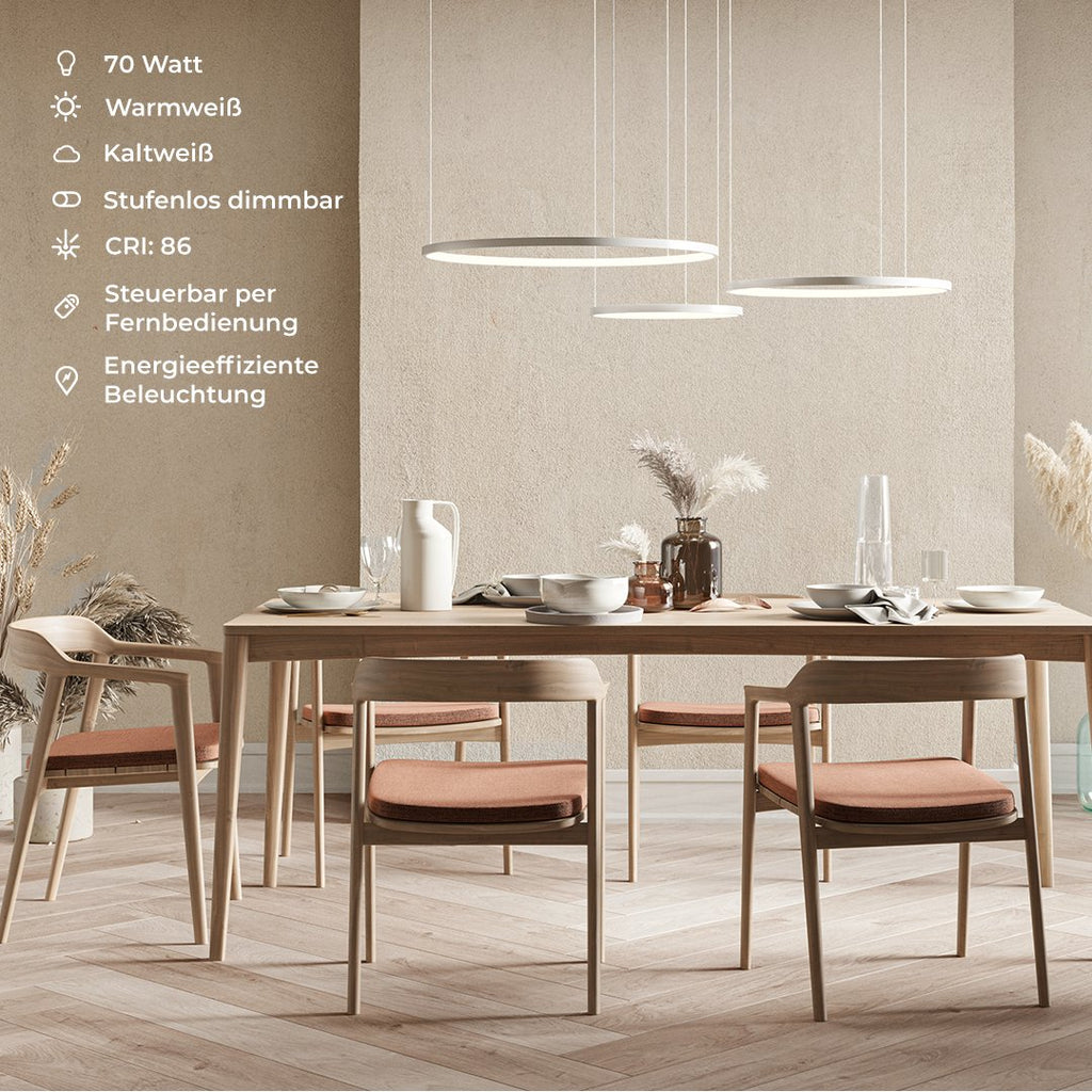 Cielo LED Ring Light | Dimming Function, Aluminium Design