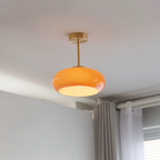 Flixar - Old-fashioned Yellow Ceiling Lamp