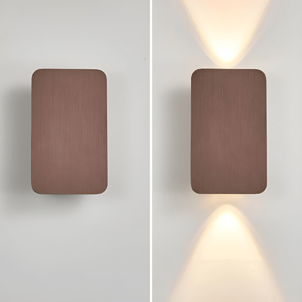 Luma LED Wandlamp | Geborsteld Aluminium, Minimalistisch Design