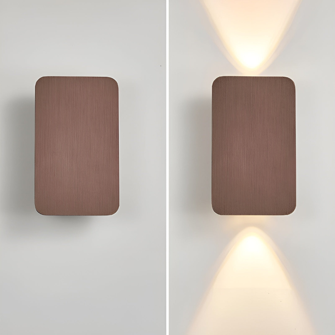 Luma LED Wandlamp | Geborsteld Aluminium, Minimalistisch Design