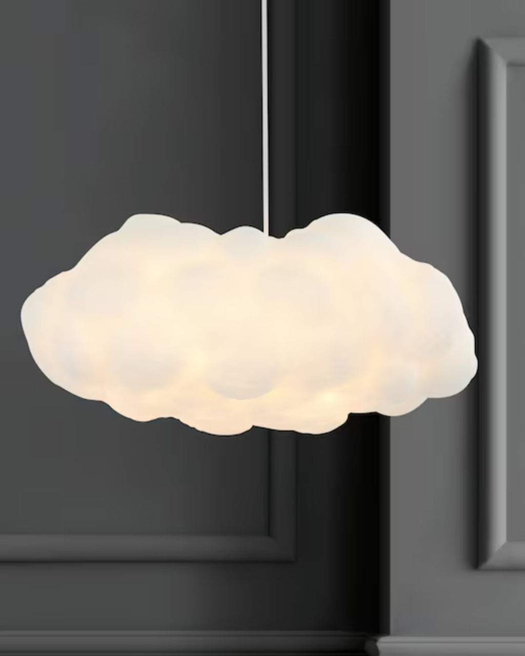 Modern Fibre Cloud Pendant Light 1-Light