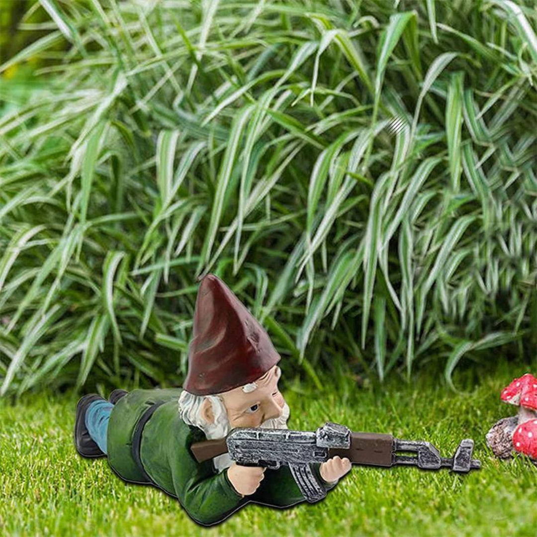 Drelix - Military Garden Gnome