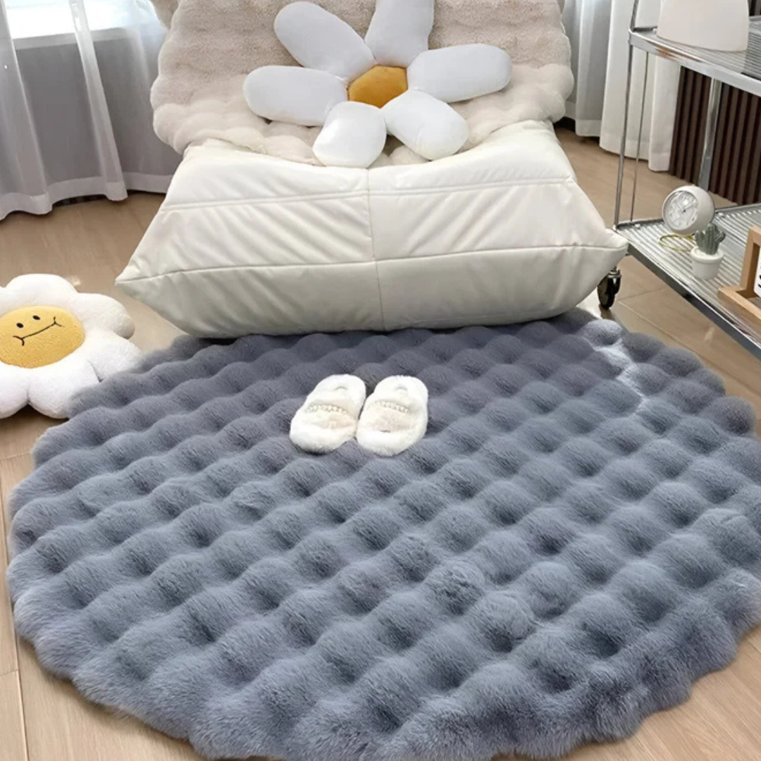Cush - Round Floor Rug 90x90 Fleece