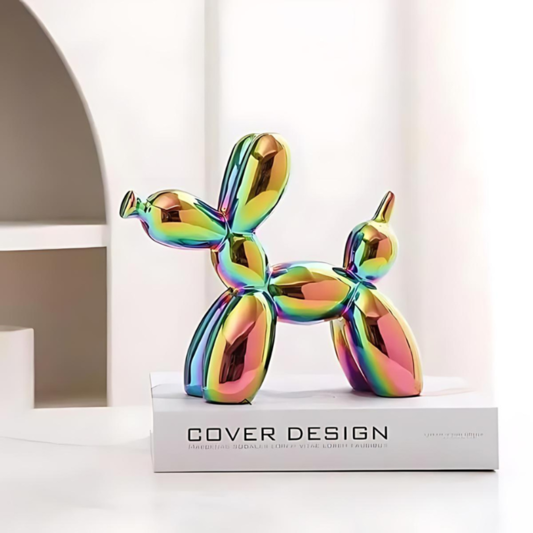 Nyxis - Decorative Ceramic Balloon Dog Statue