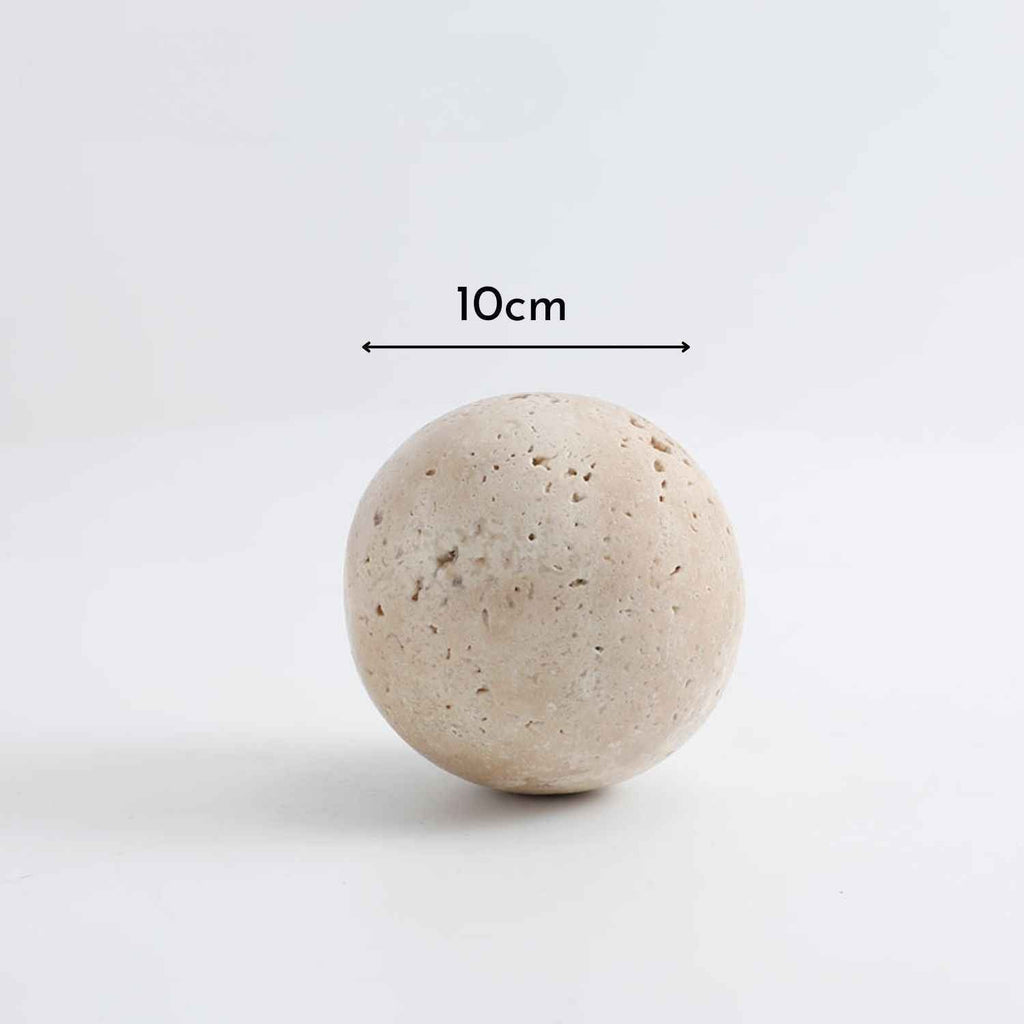 Orbis Decorative Sphere | High-Quality Ceramic, Minimalist Design