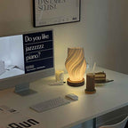 Bela LED Swirl Table Lamp | Dimmable, Modern Minimalist Design