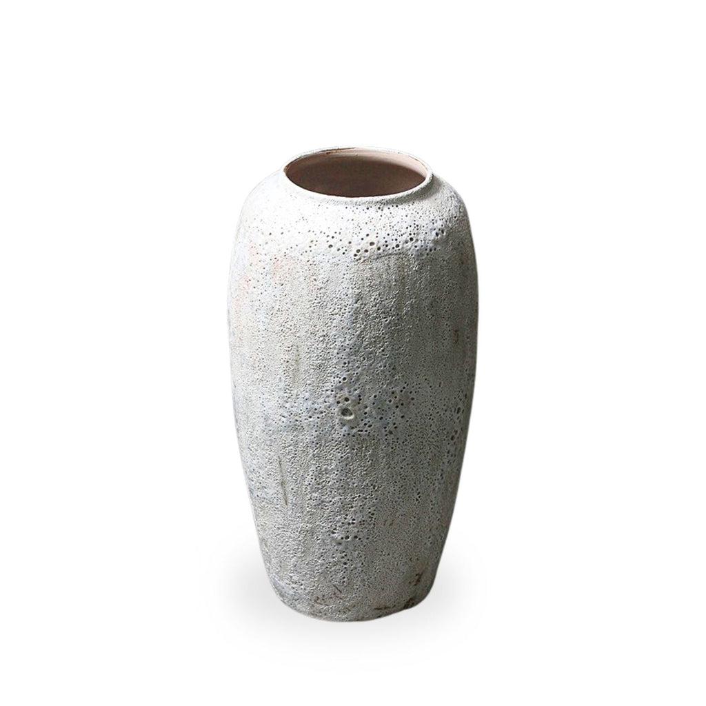 Bello Rustic Ceramic Planter Vase | Handcrafted, Large Size