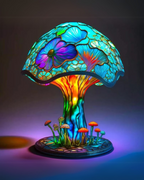 Vintage Mushroom Table Lamp LED 1-Light