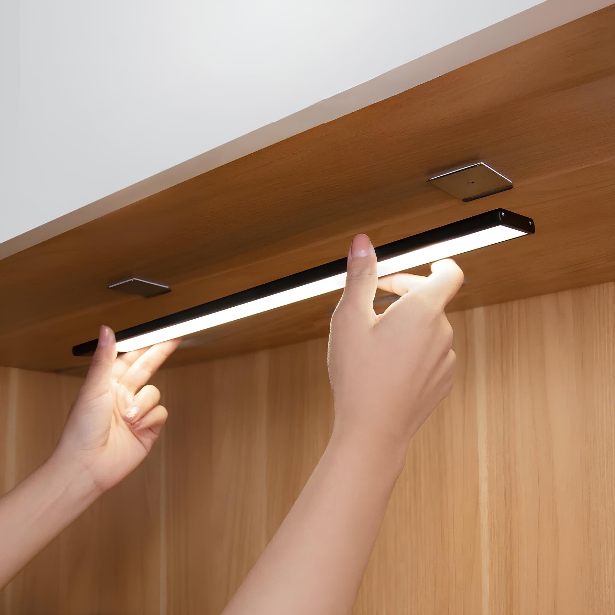 Rechargeable Motion Sensor LED Light – Wireless Stick-On Night Light for Hallways, Closets & Stairs