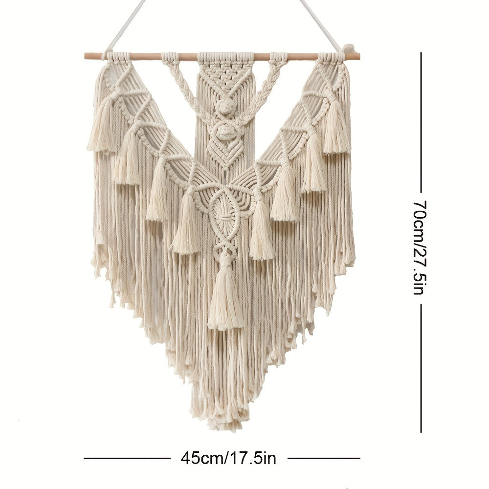 Bela Macrame Wall Hanging | Handcrafted Cotton, Boho Design