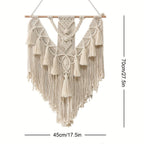 Bela Macrame Wall Hanging | Handcrafted Cotton, Boho Design