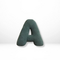 Avenia - Velvet Alphabet Decorative Pillow With Letters A to Z