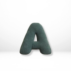 Avenia - Velvet Alphabet Decorative Pillow With Letters A to Z