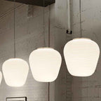 Bento Hanglamp | Geribbeld Glas, E27 Fitting