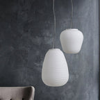 Bento Hanglamp | Geribbeld Glas, E27 Fitting
