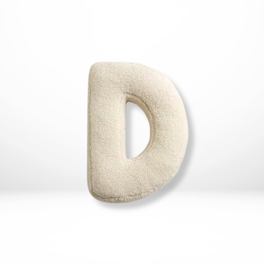 Avenia - Velvet Alphabet Decorative Pillow With Letters A to Z