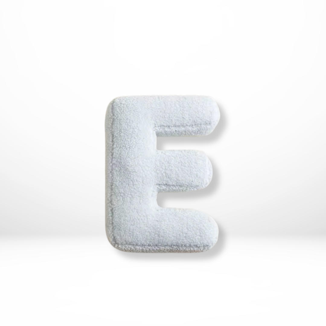 Avenia - Velvet Alphabet Decorative Pillow With Letters A to Z